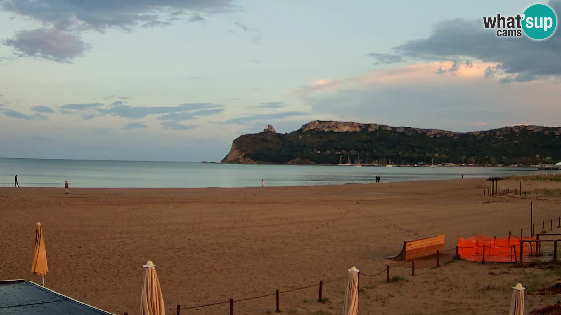 Poetto beach webcam | Cagliari | Sardinia