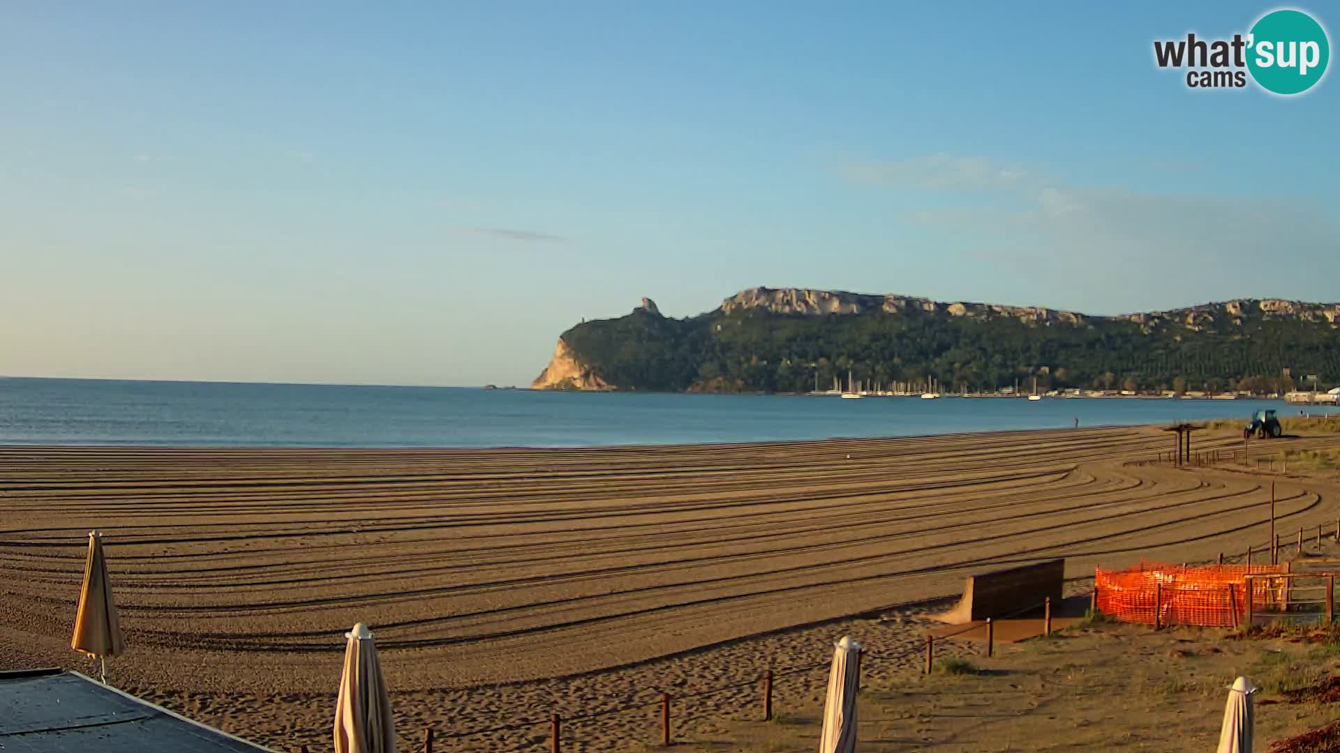 Poetto beach webcam | Cagliari | Sardinija