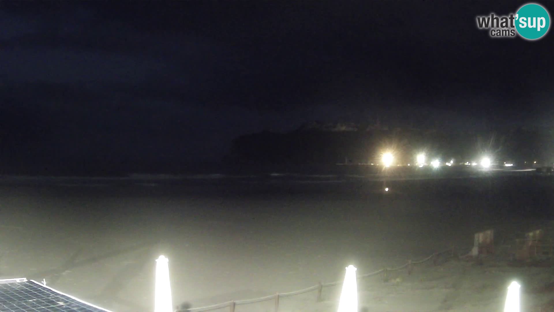 Poetto beach webcam | Cagliari | Sardinija