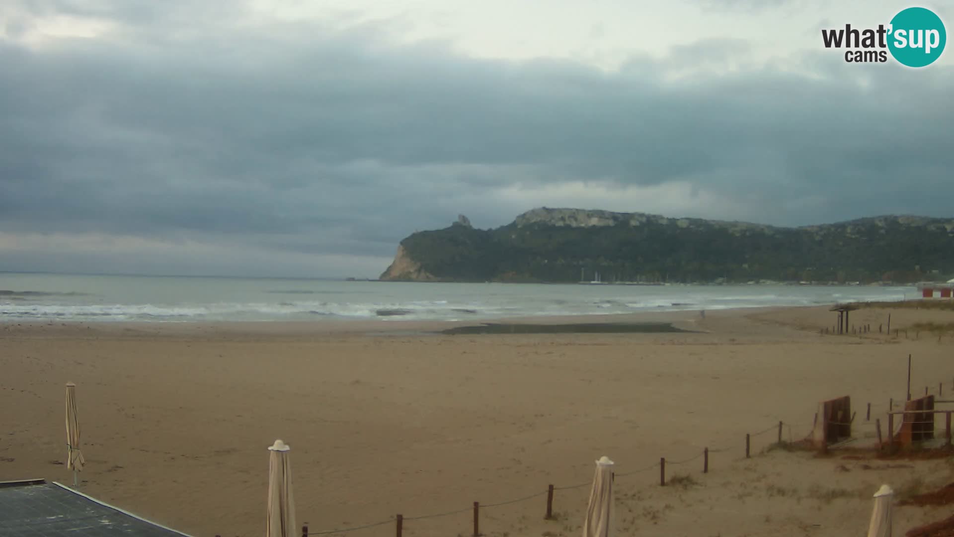 Webcam plage de Poetto | Cagliari | Sardaigne