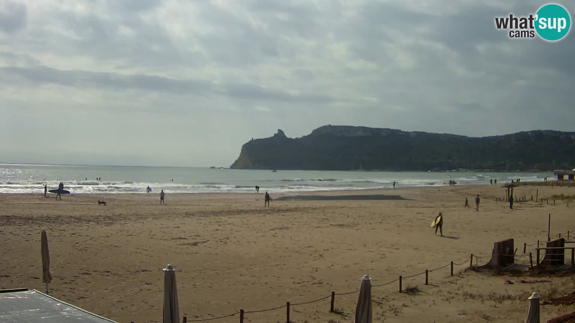 Poetto beach webcam | Cagliari | Sardinija