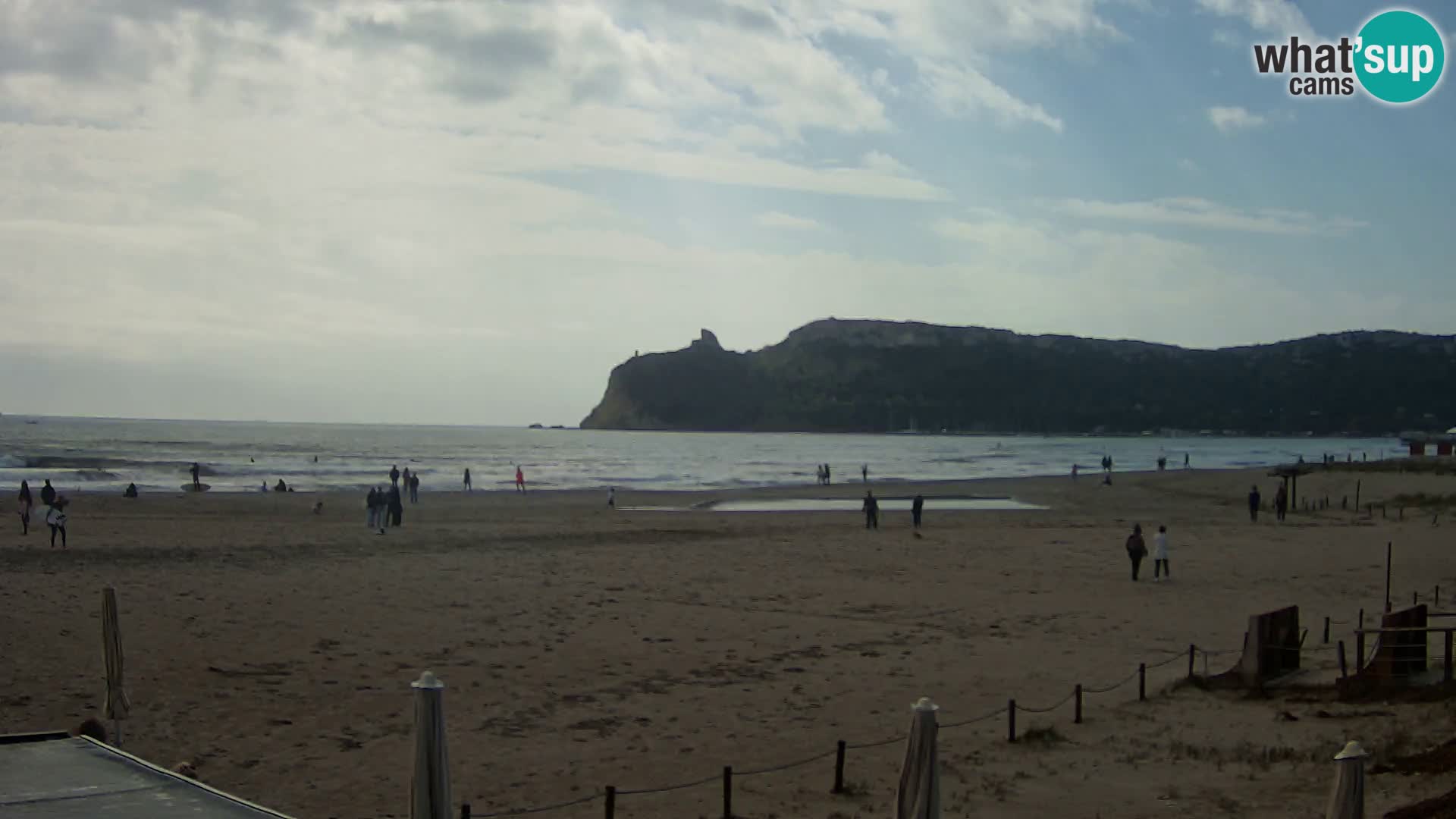 Poetto Strand Webcam | Cagliari | Sardinien