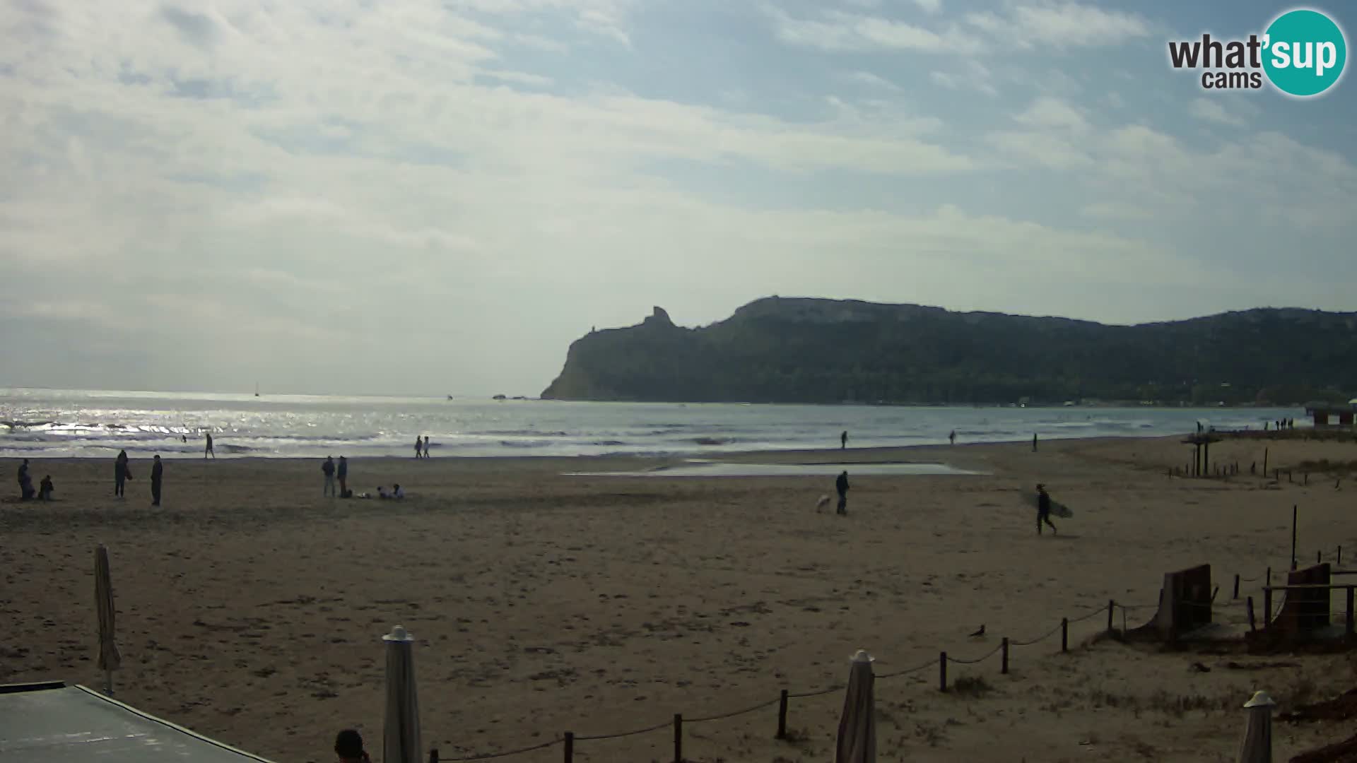 Poetto beach webcam | Cagliari | Sardinia