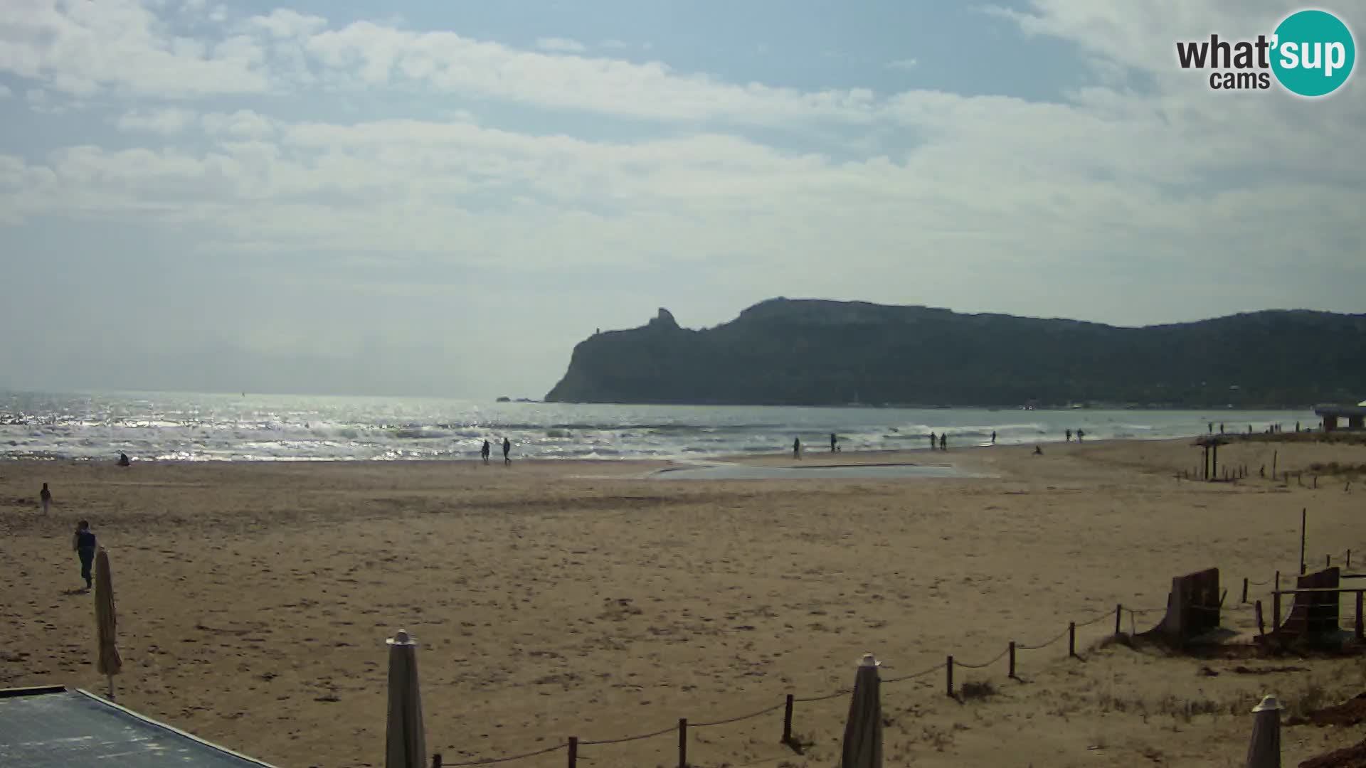 Poetto beach webcam | Cagliari | Sardinija
