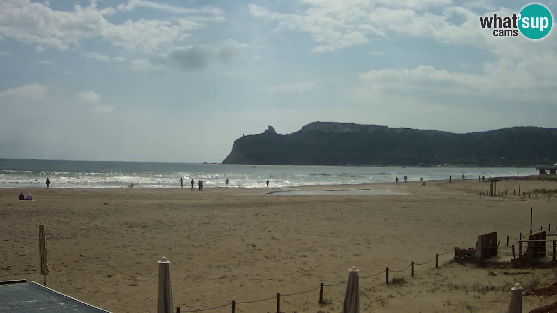 Poetto beach webcam | Cagliari | Sardinija