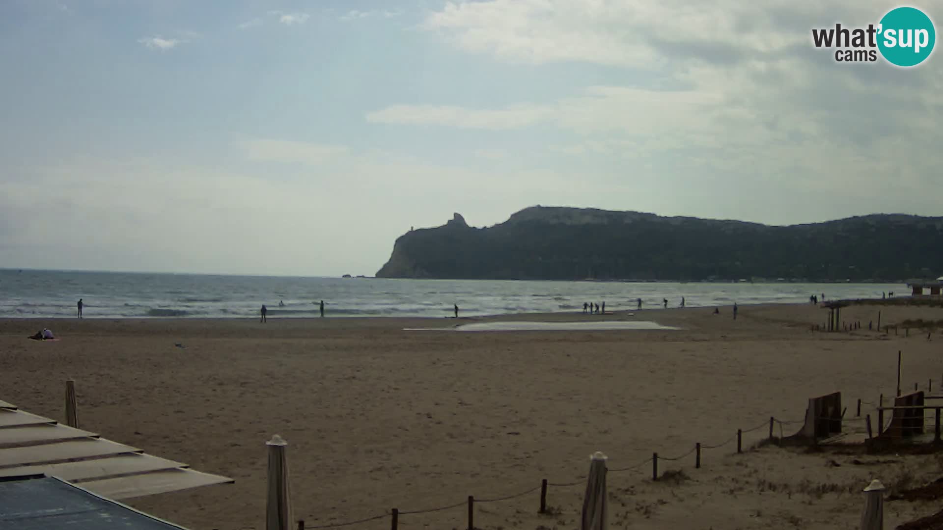 Poetto beach webcam | Cagliari | Sardinija
