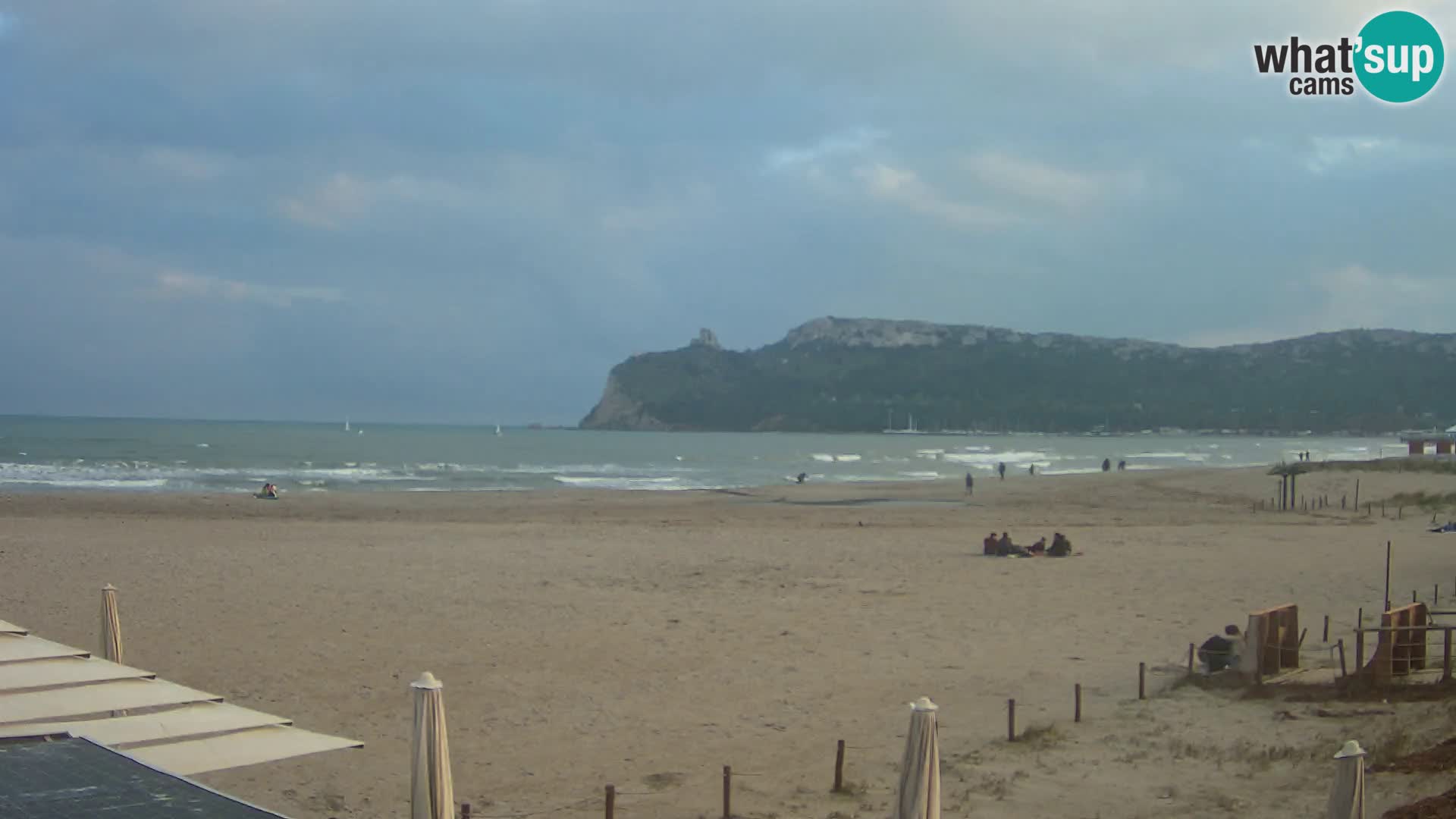 Poetto beach webcam | Cagliari | Sardinia