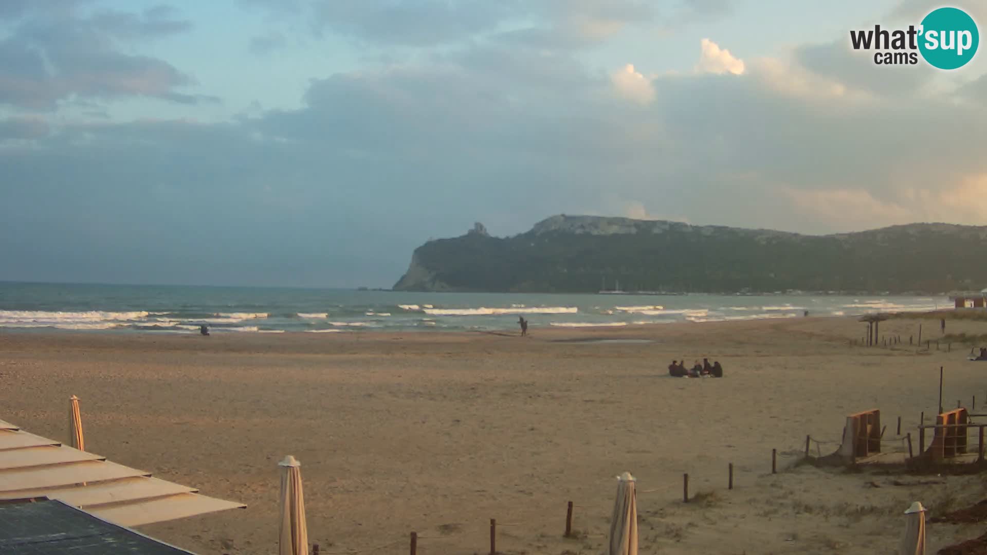 Poetto beach webcam | Cagliari | Sardinija