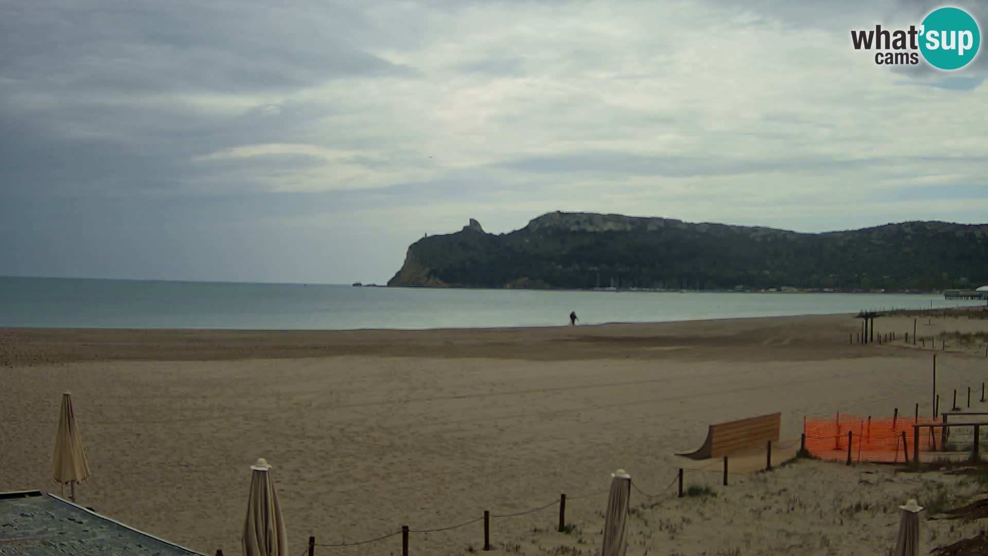 Poetto beach webcam | Cagliari | Sardinia