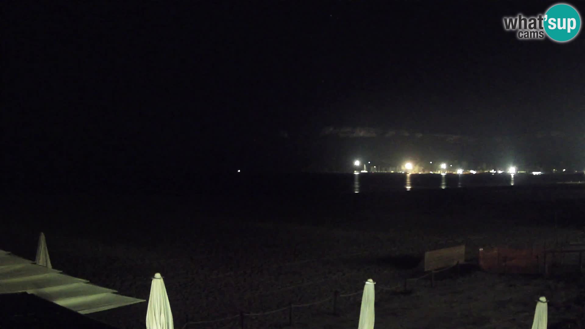 Webcam plage de Poetto | Cagliari | Sardaigne
