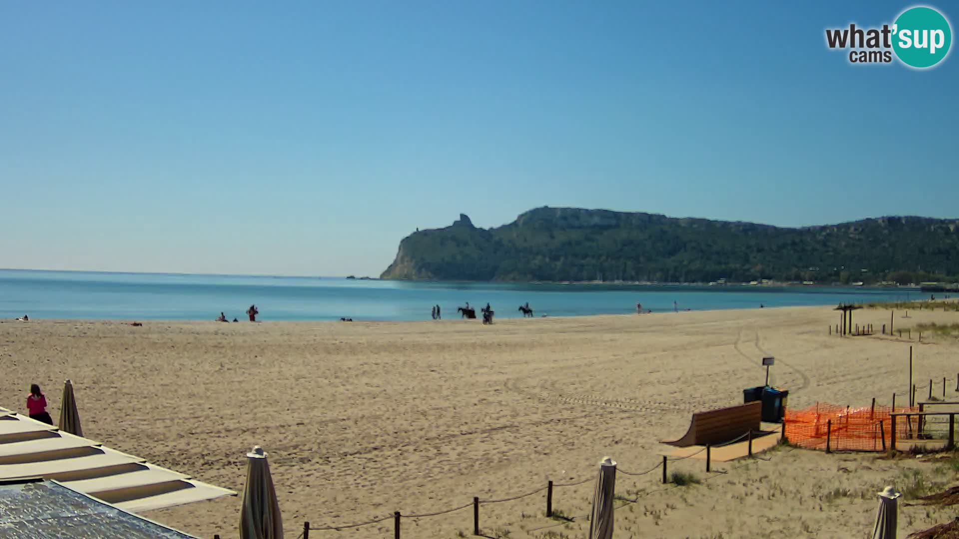 Webcam playa de Poetto | Cagliari | Cerdeña