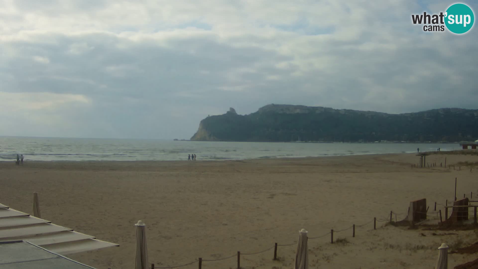 Poetto beach webcam | Cagliari | Sardinija