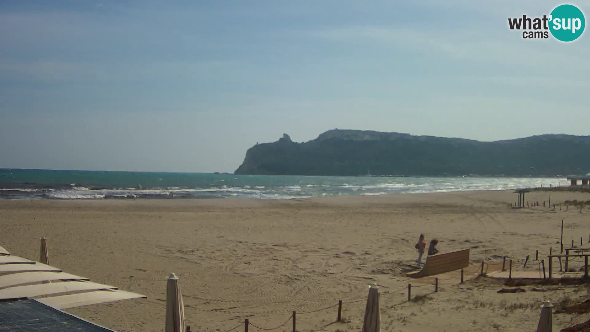 Poetto beach webcam | Cagliari | Sardinija