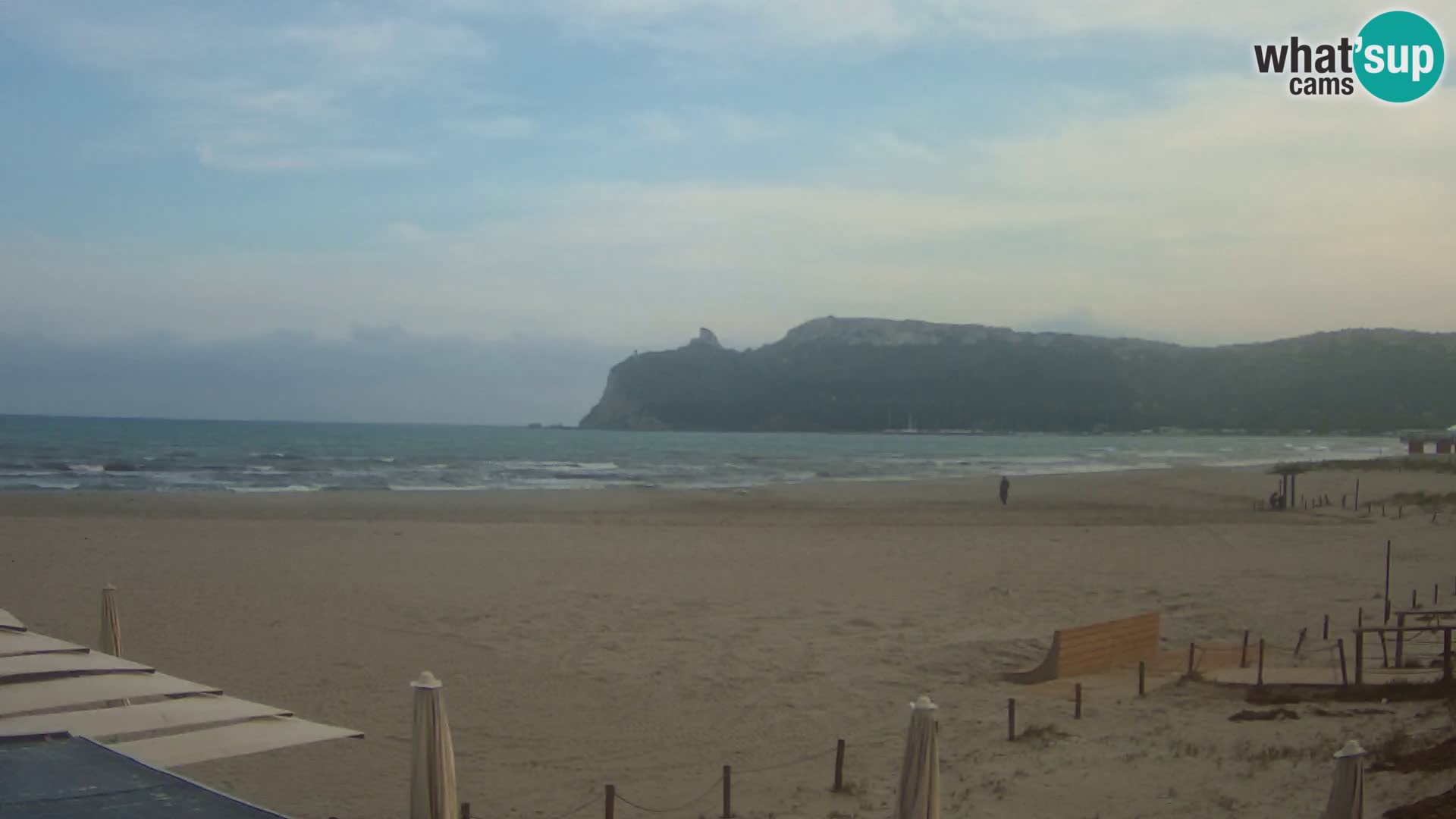 Poetto beach webcam | Cagliari | Sardinia