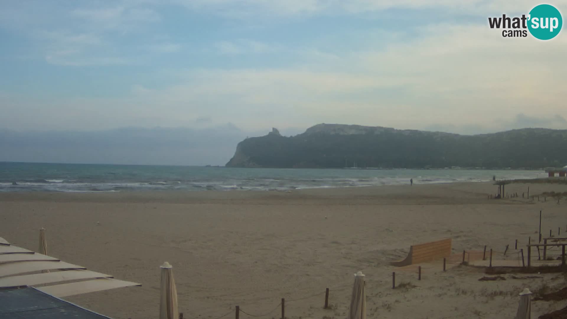 Poetto beach webcam | Cagliari | Sardinia