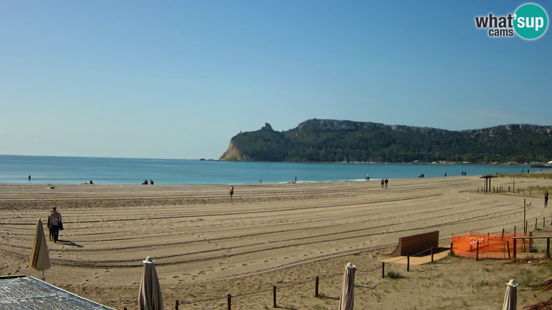 Poetto beach webcam | Cagliari | Sardinija