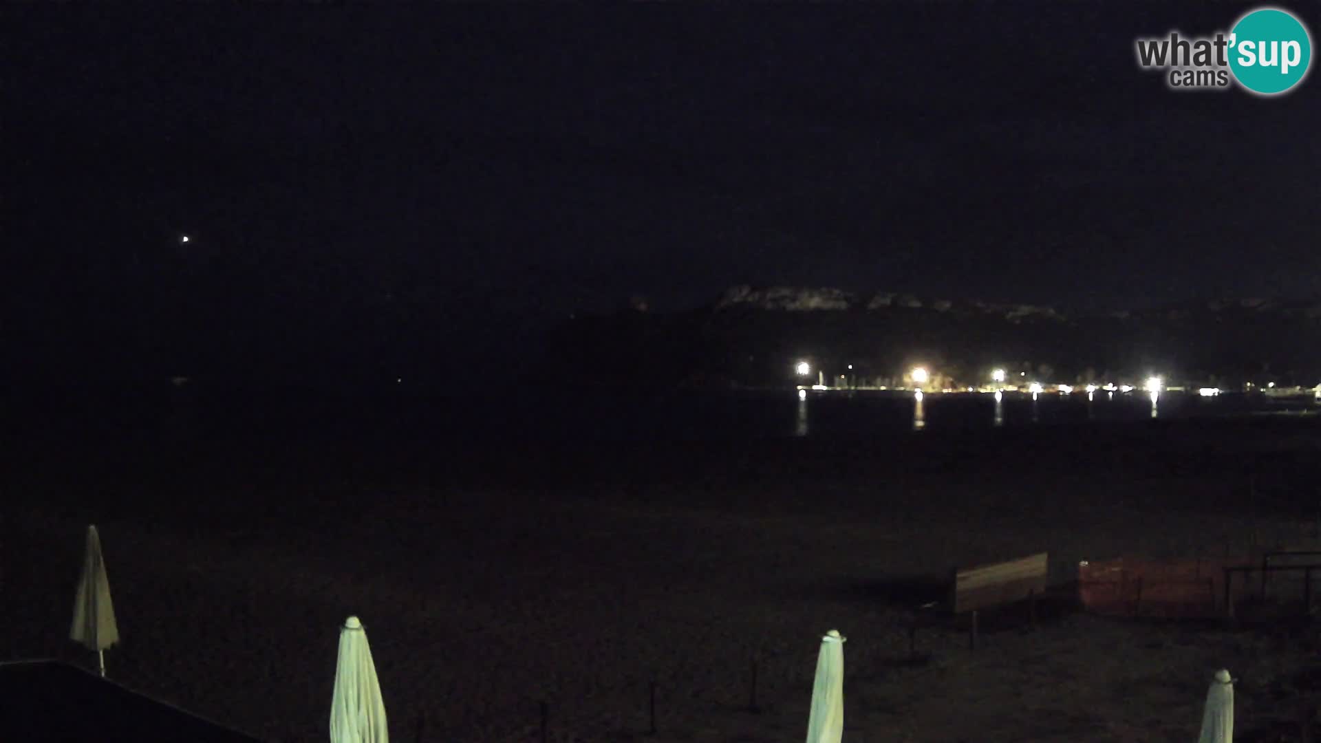 Poetto beach webcam | Cagliari | Sardinija