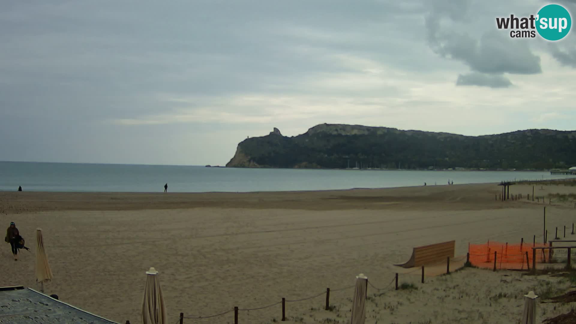 Poetto Strand Webcam | Cagliari | Sardinien