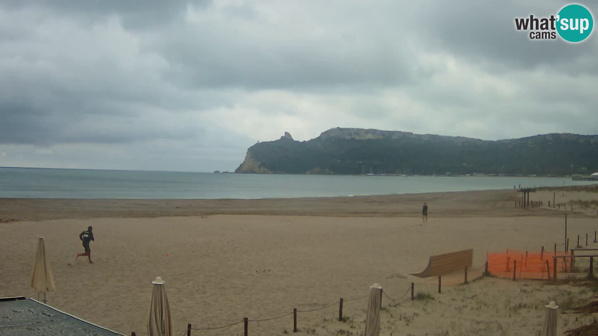 Poetto beach webcam | Cagliari | Sardinija