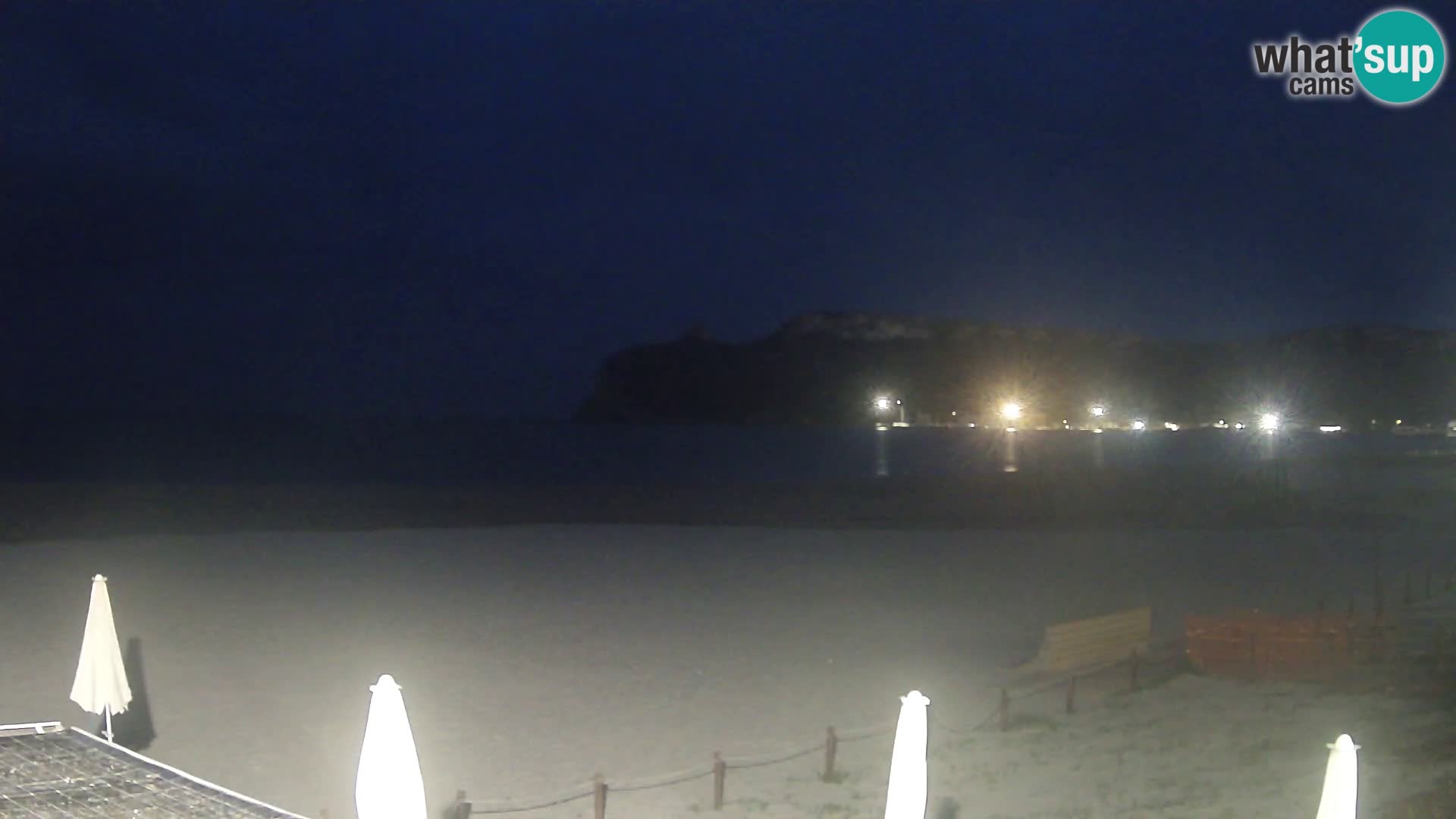 Poetto beach webcam | Cagliari | Sardinija