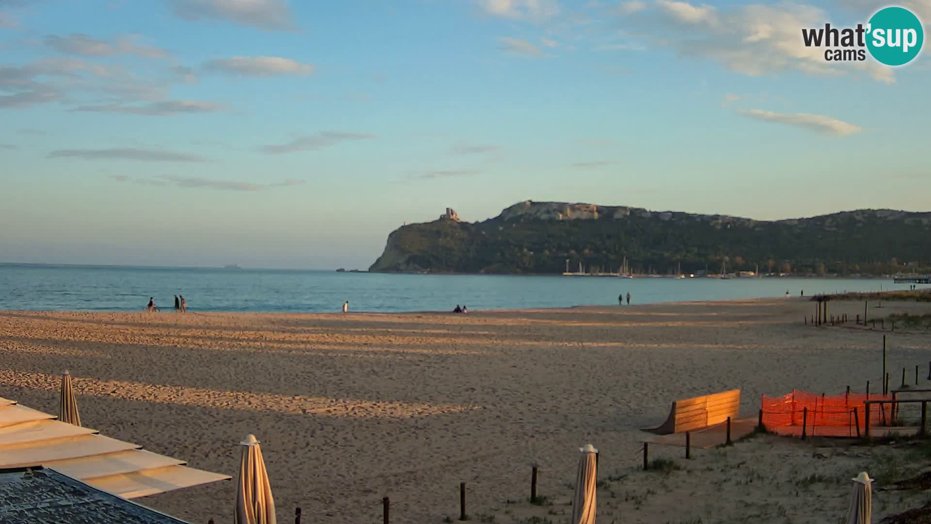 Webcam plage de Poetto | Cagliari | Sardaigne