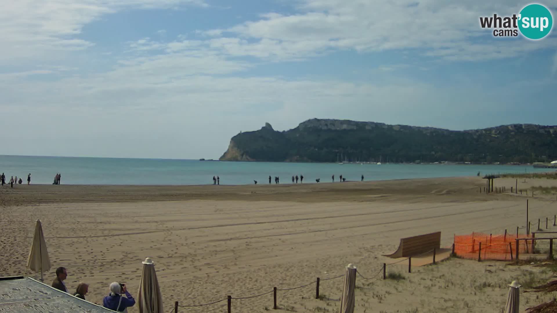 Poetto beach webcam | Cagliari | Sardinia