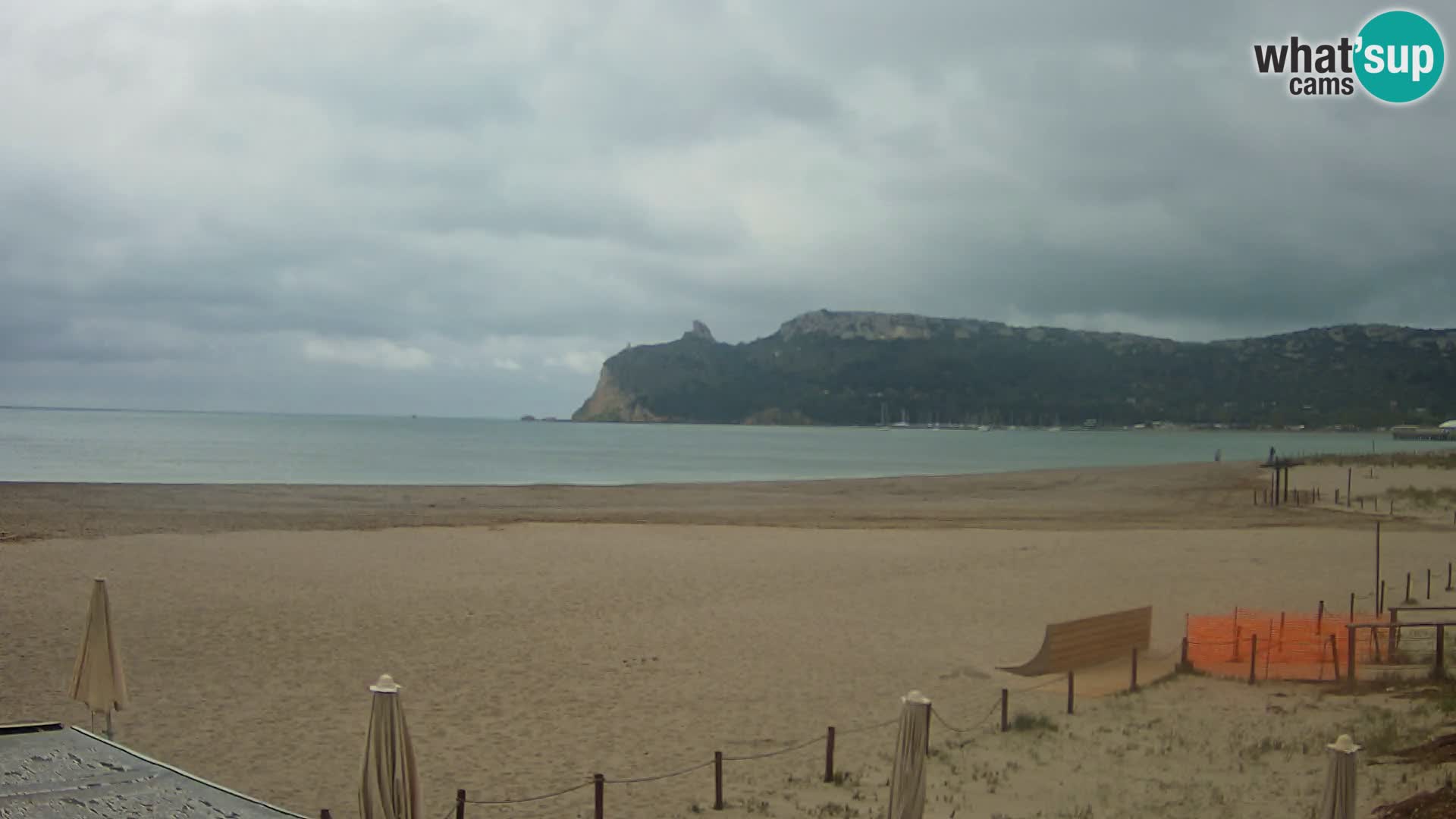 Poetto beach webcam | Cagliari | Sardinija