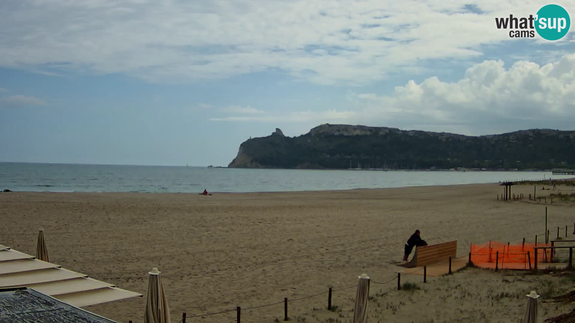 Poetto beach webcam | Cagliari | Sardinia