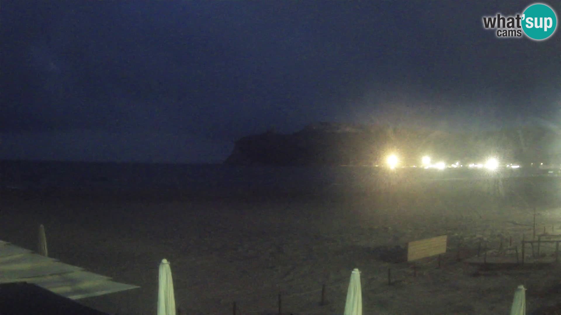 Poetto beach webcam | Cagliari | Sardinija
