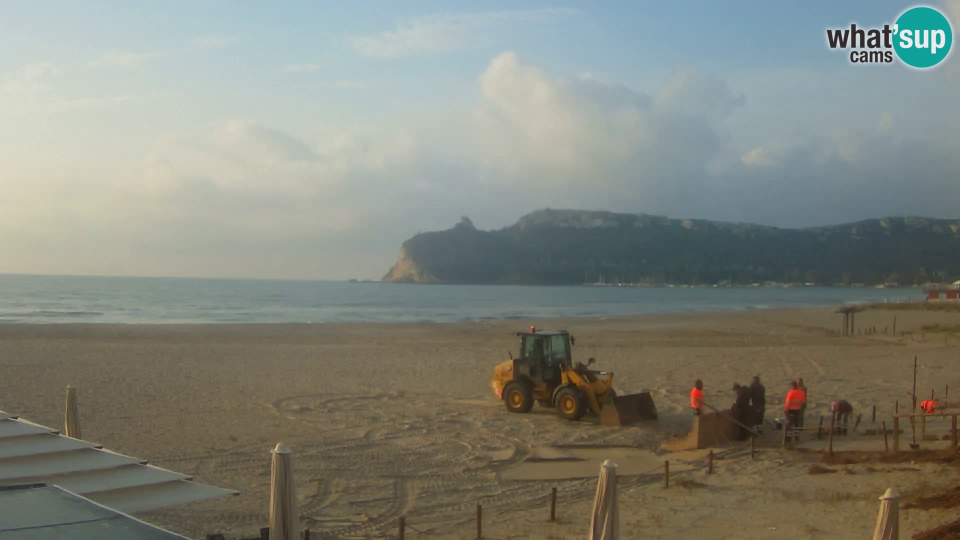 Webcam plage de Poetto | Cagliari | Sardaigne