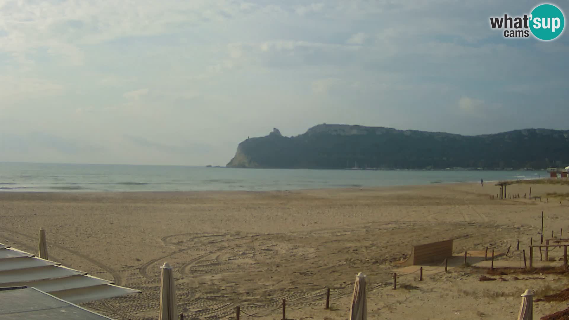 Poetto beach webcam | Cagliari | Sardinija