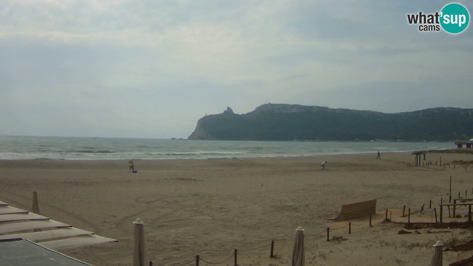 Poetto beach webcam | Cagliari | Sardinija