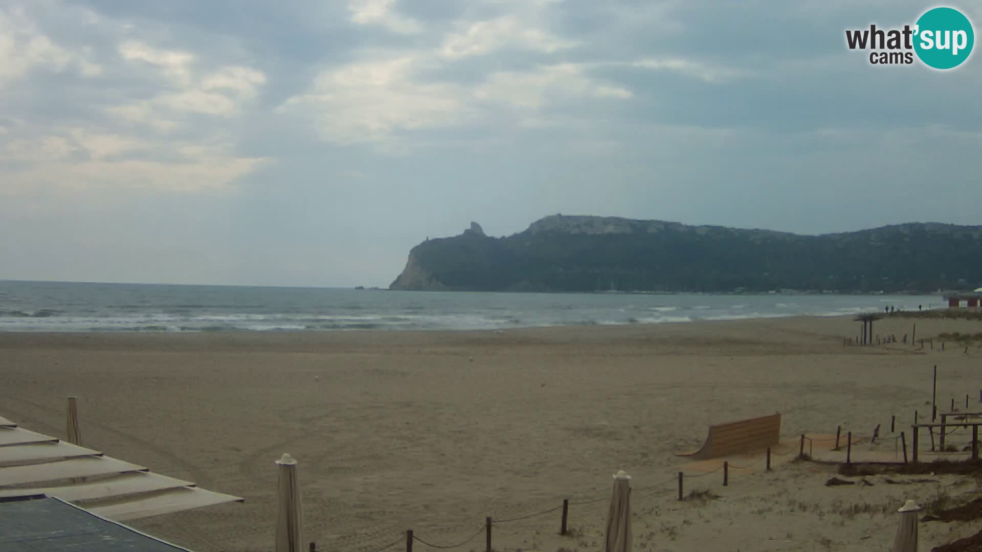 Poetto beach webcam | Cagliari | Sardinia