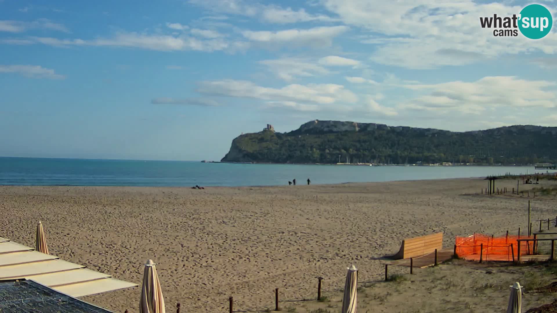 Webcam plage de Poetto | Cagliari | Sardaigne