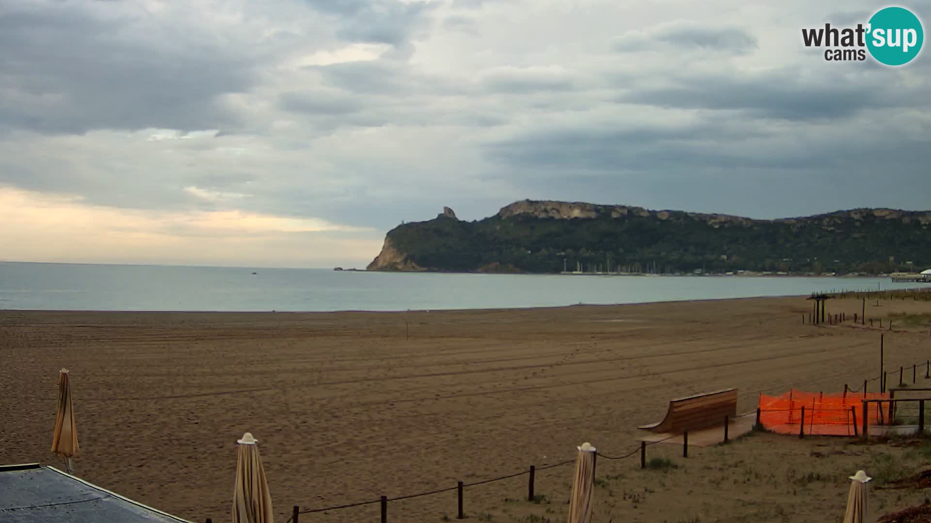 Webcam plage de Poetto | Cagliari | Sardaigne