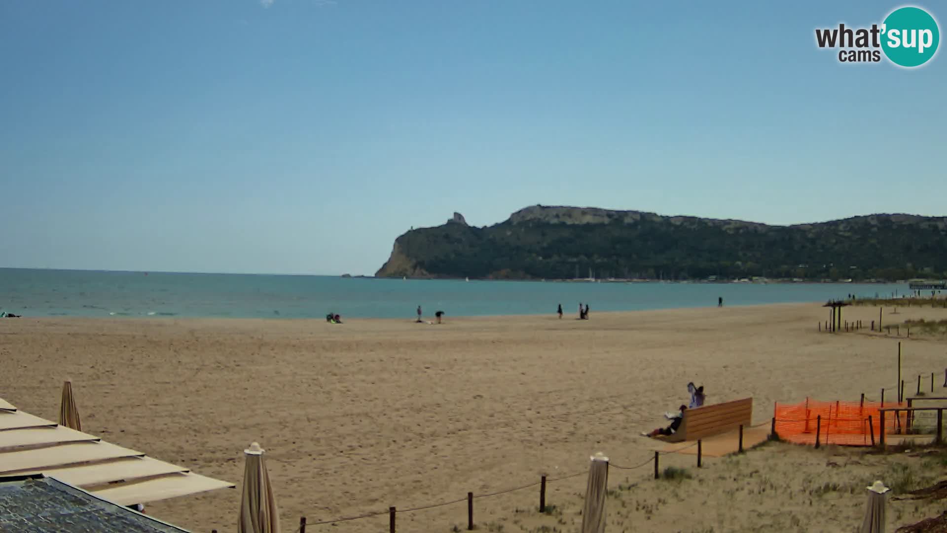 Poetto beach webcam | Cagliari | Sardinia