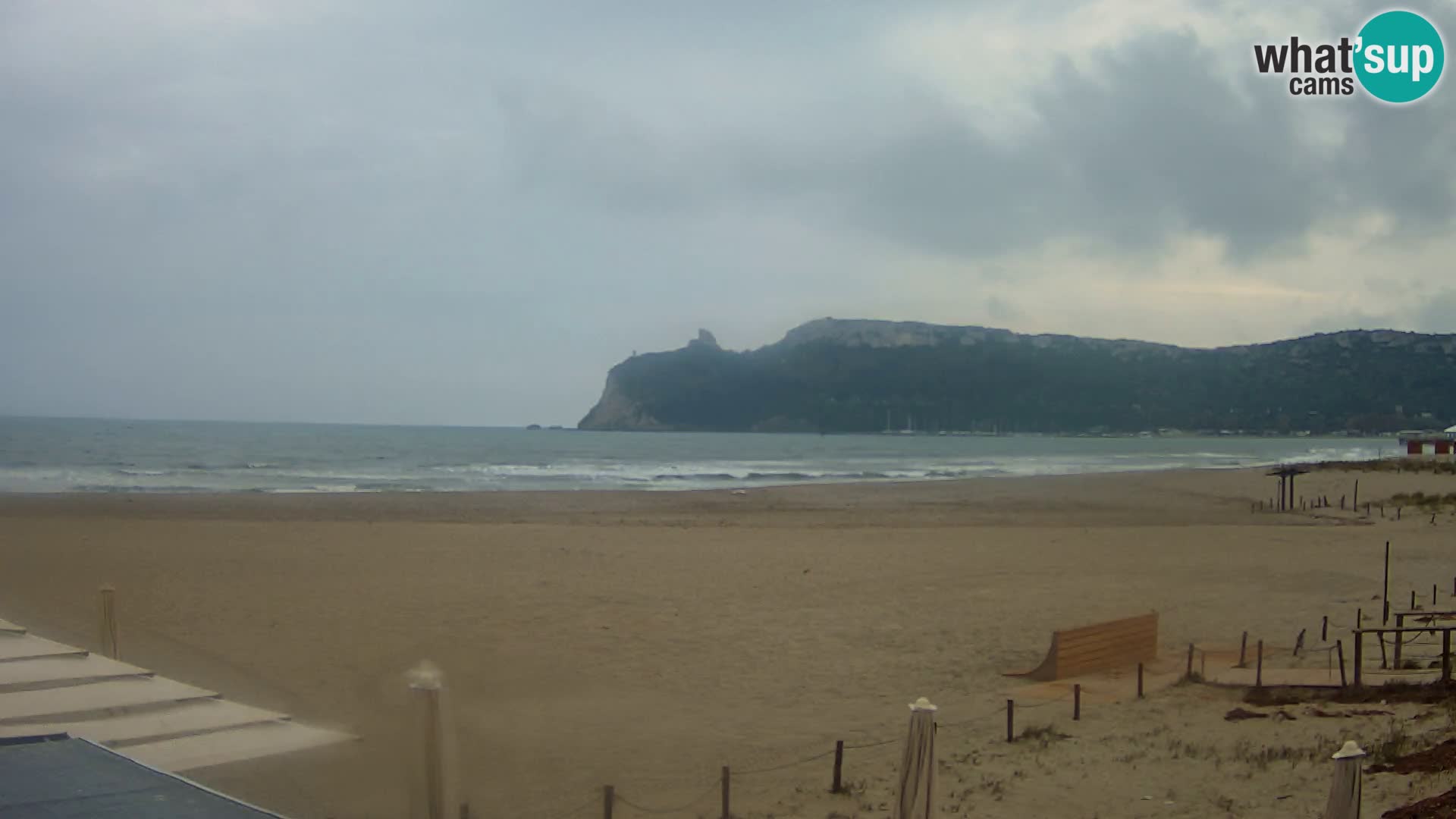 Poetto beach webcam | Cagliari | Sardinia