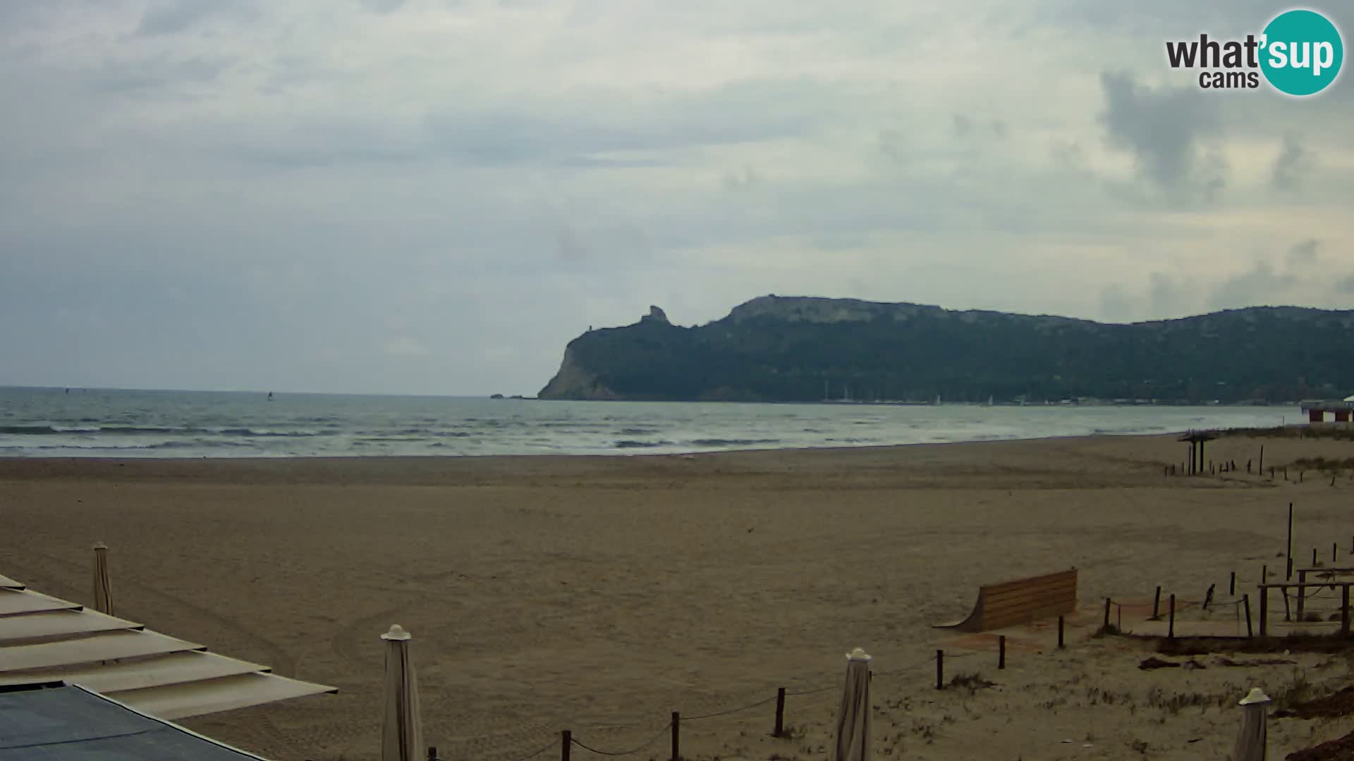 Webcam plage de Poetto | Cagliari | Sardaigne
