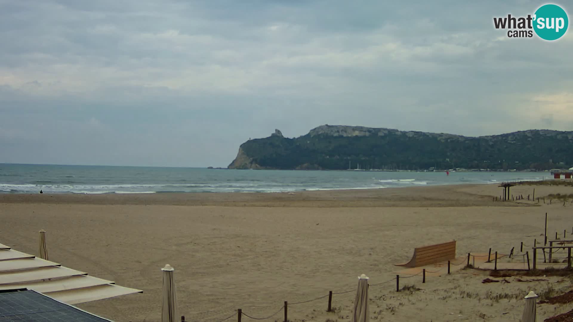 Poetto beach webcam | Cagliari | Sardinia