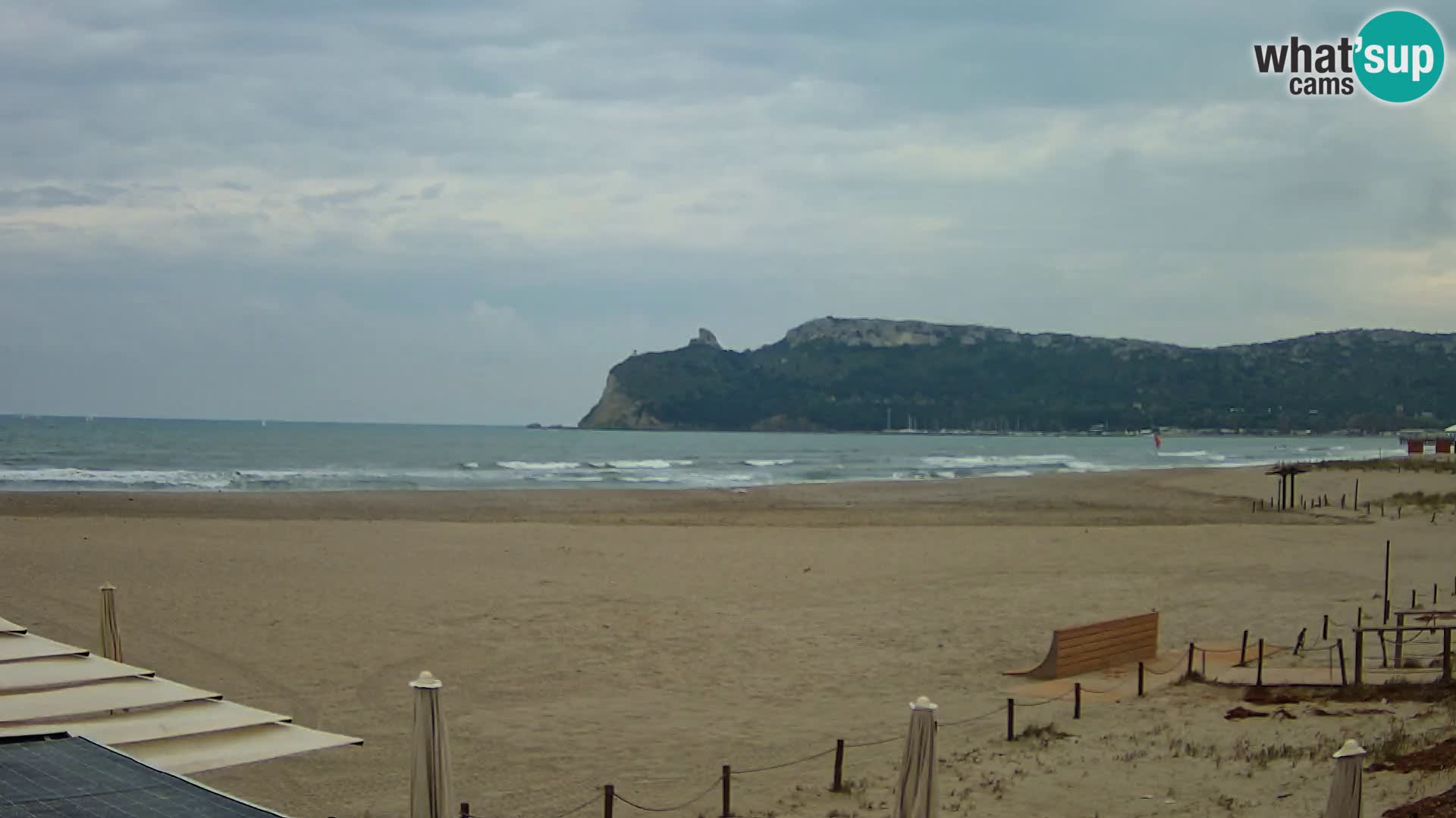 Poetto beach webcam | Cagliari | Sardinia