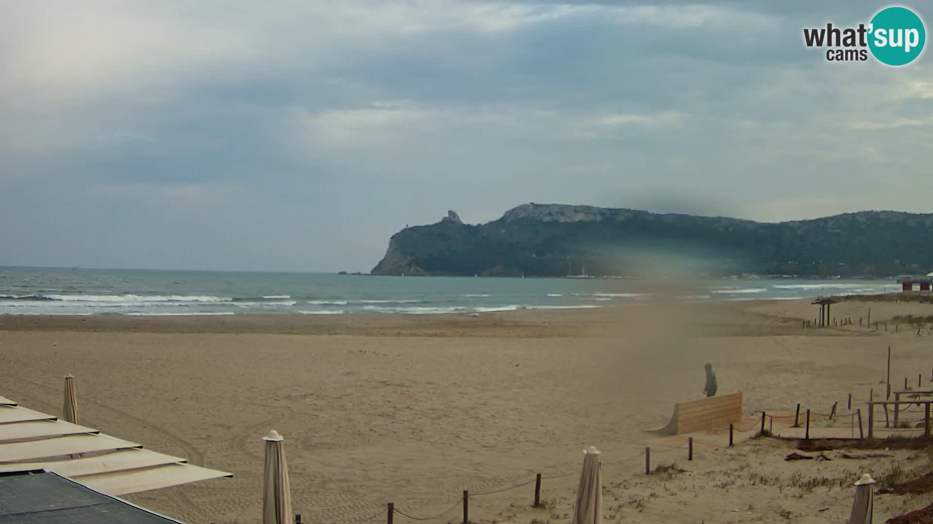 Poetto beach webcam | Cagliari | Sardinia