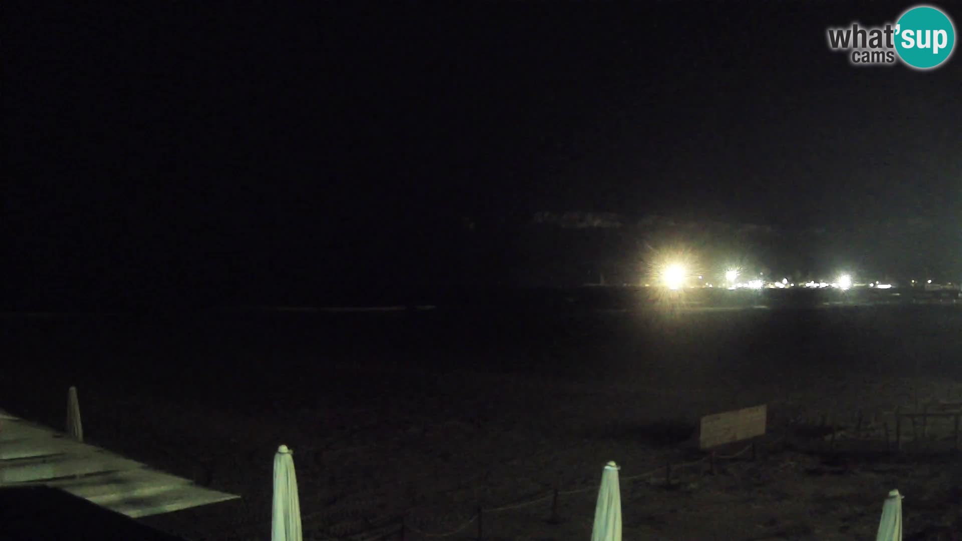 Webcam plage de Poetto | Cagliari | Sardaigne