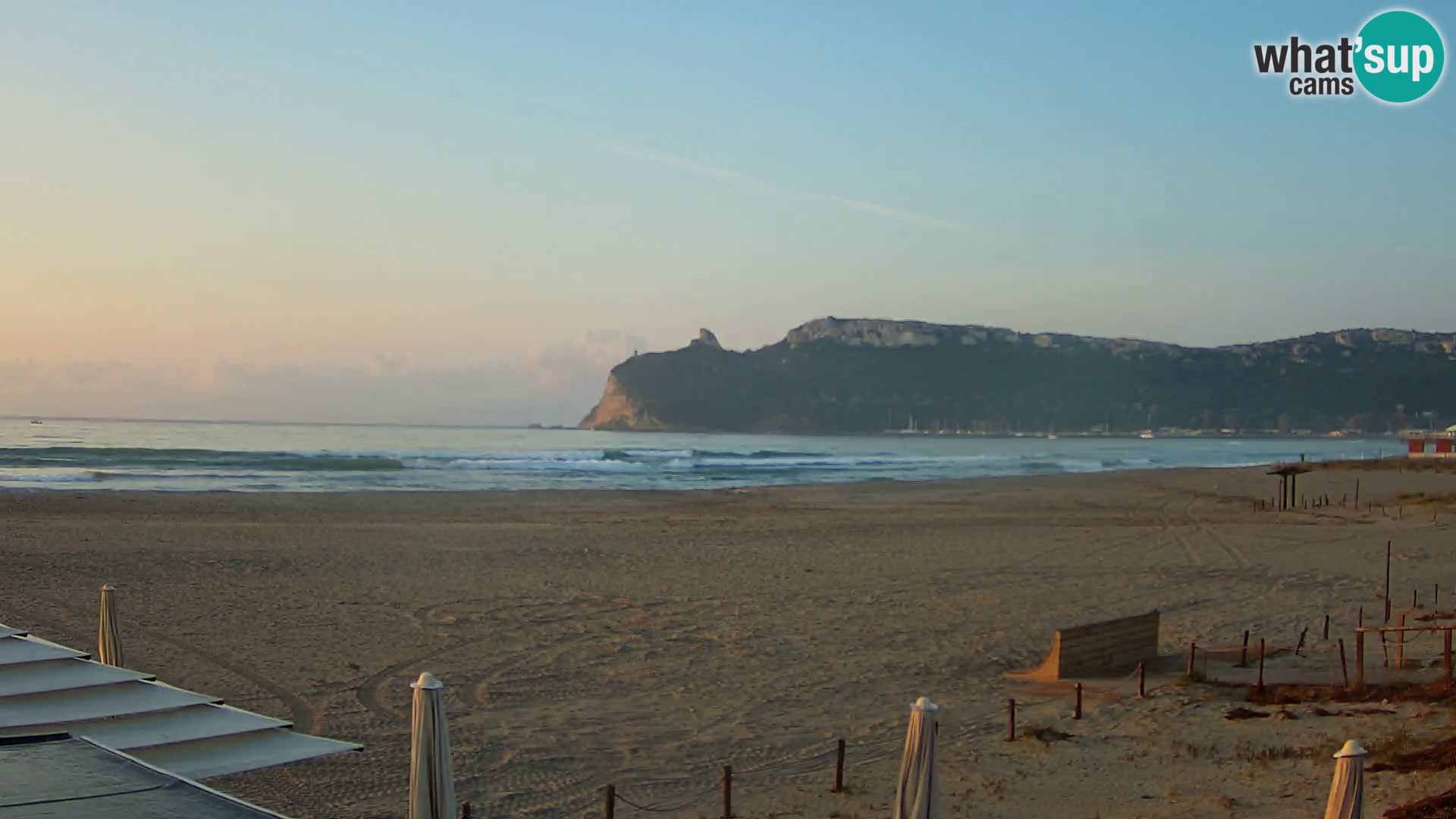 Poetto Strand Webcam | Cagliari | Sardinien