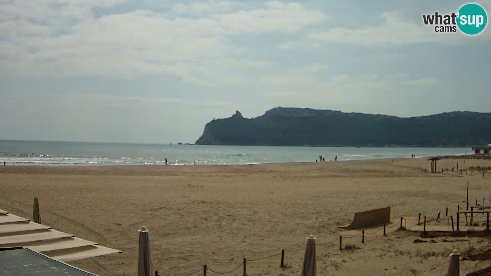Poetto beach webcam | Cagliari | Sardinija