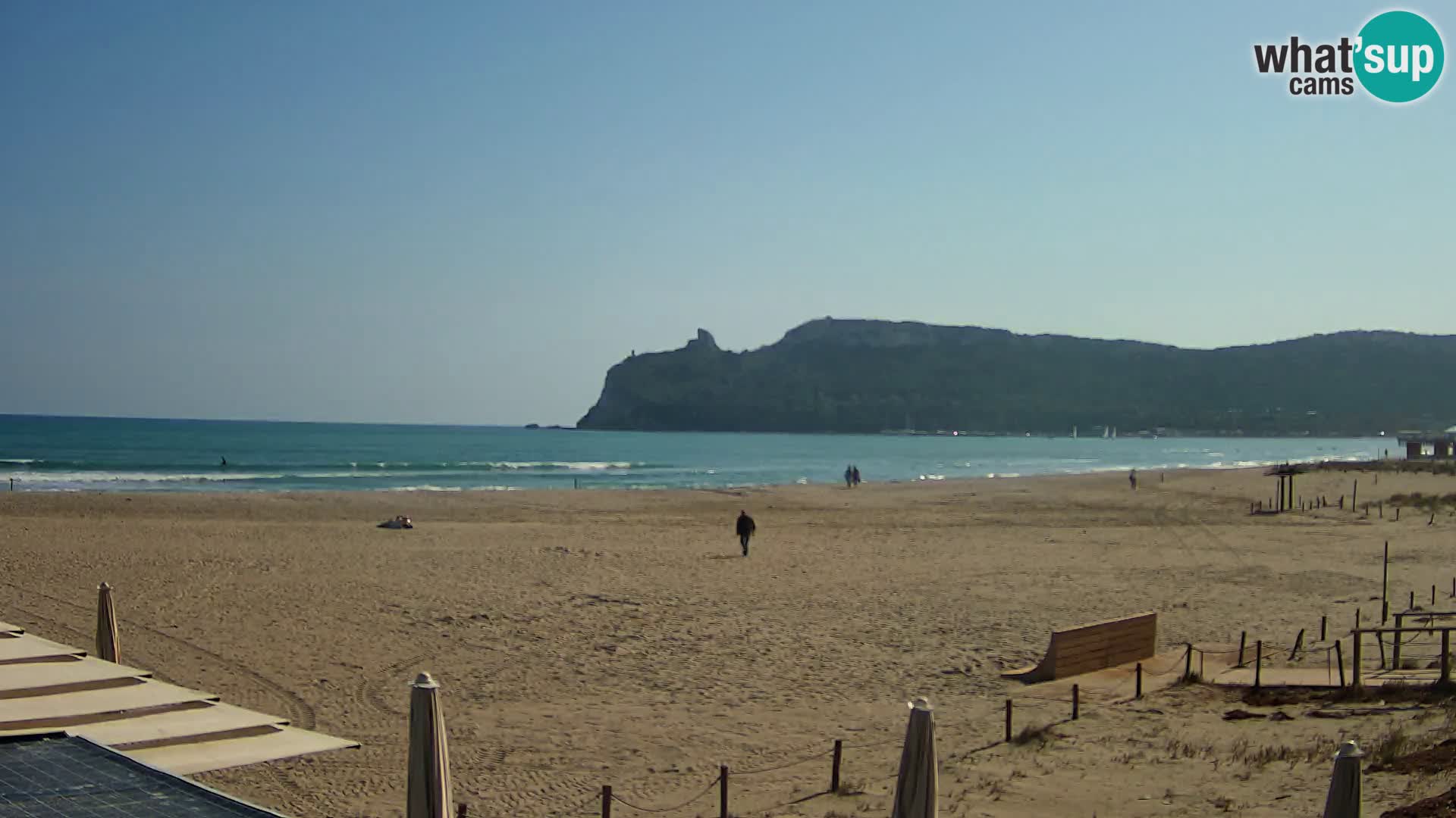Webcam plage de Poetto | Cagliari | Sardaigne