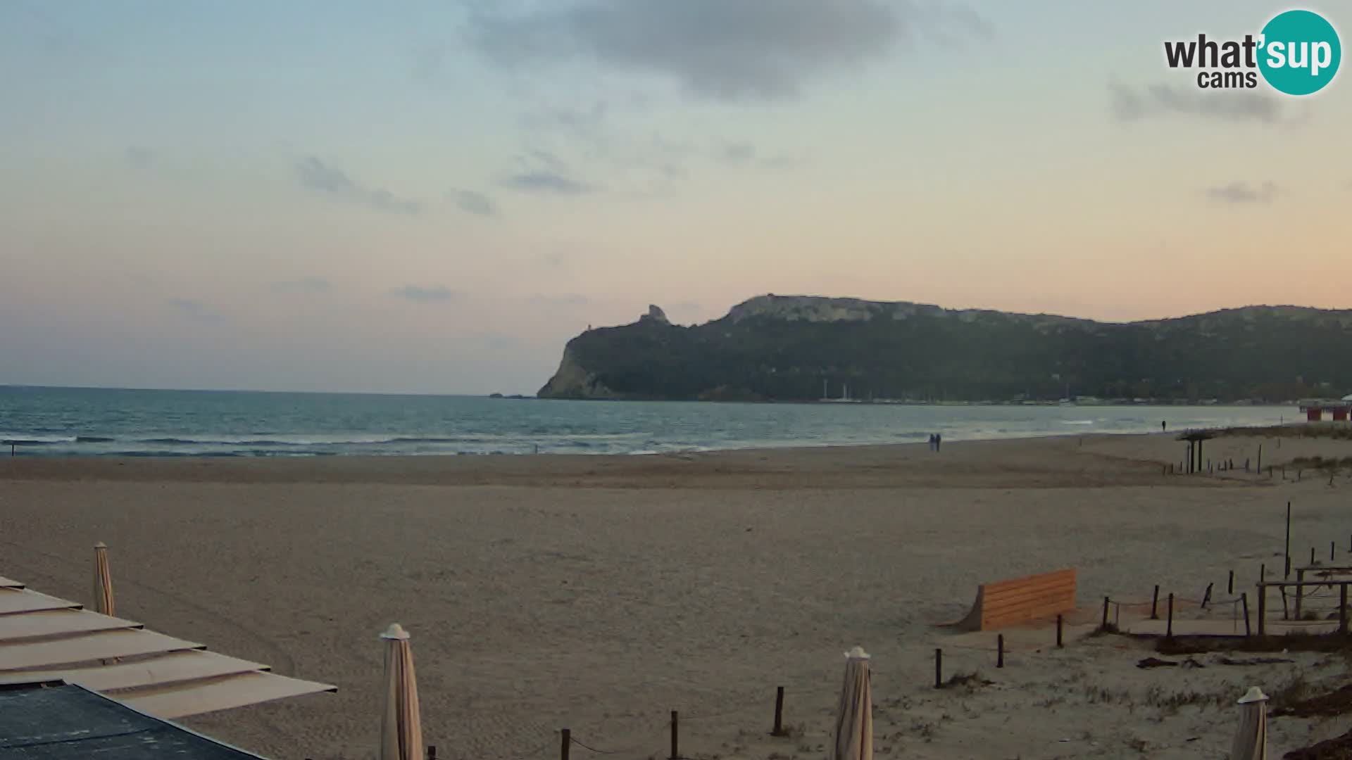 Webcam plage de Poetto | Cagliari | Sardaigne