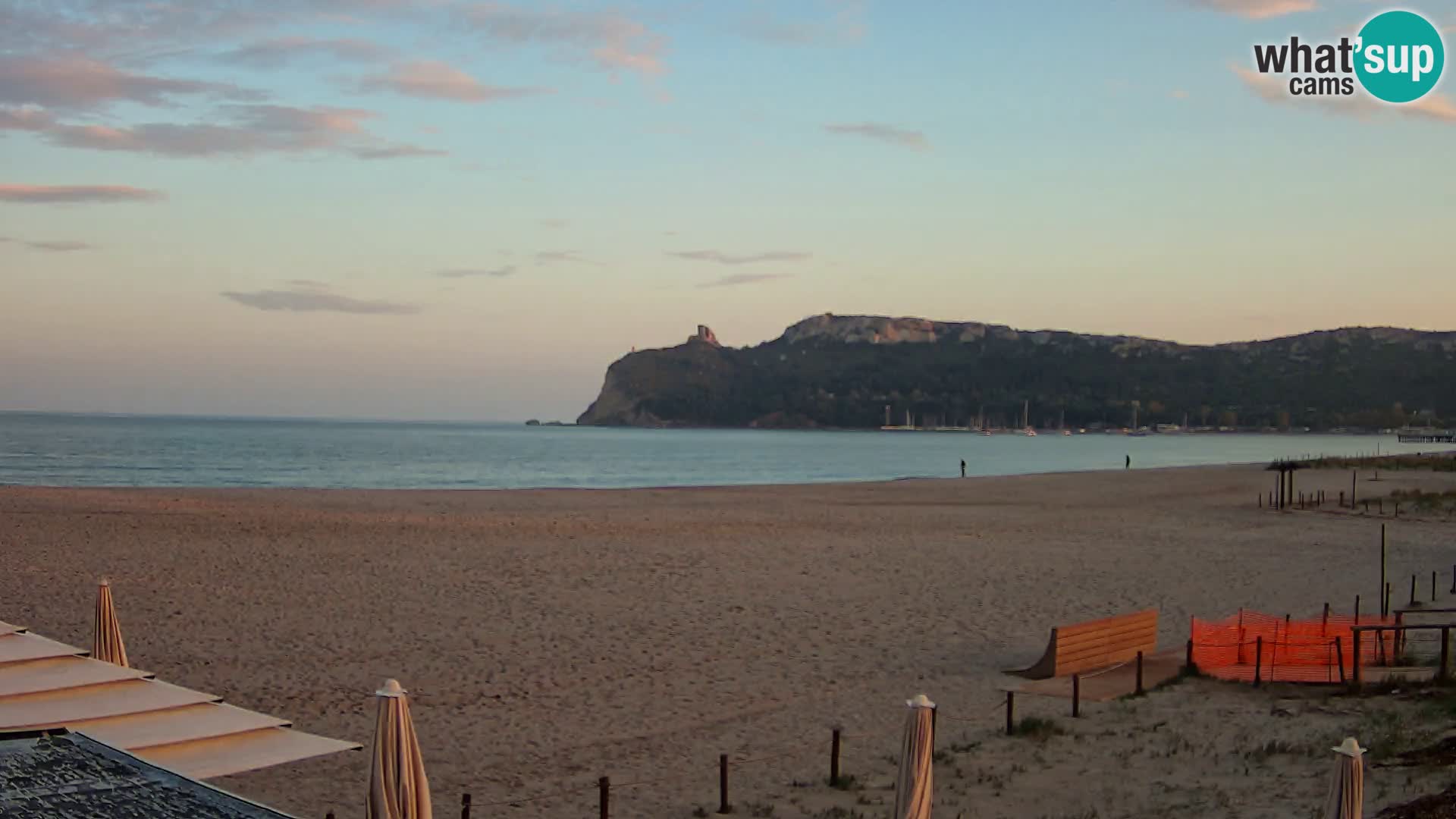 Poetto beach webcam | Cagliari | Sardinija