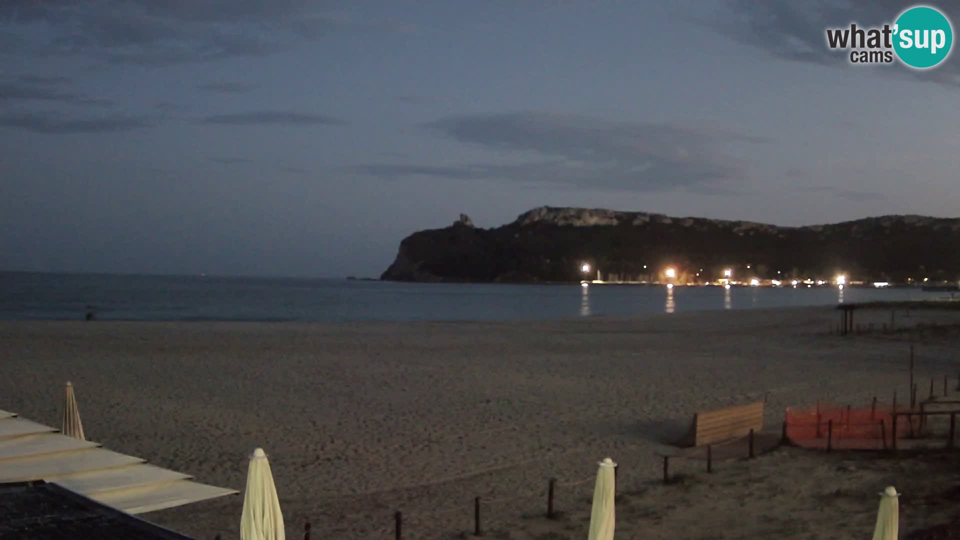 Webcam plage de Poetto | Cagliari | Sardaigne