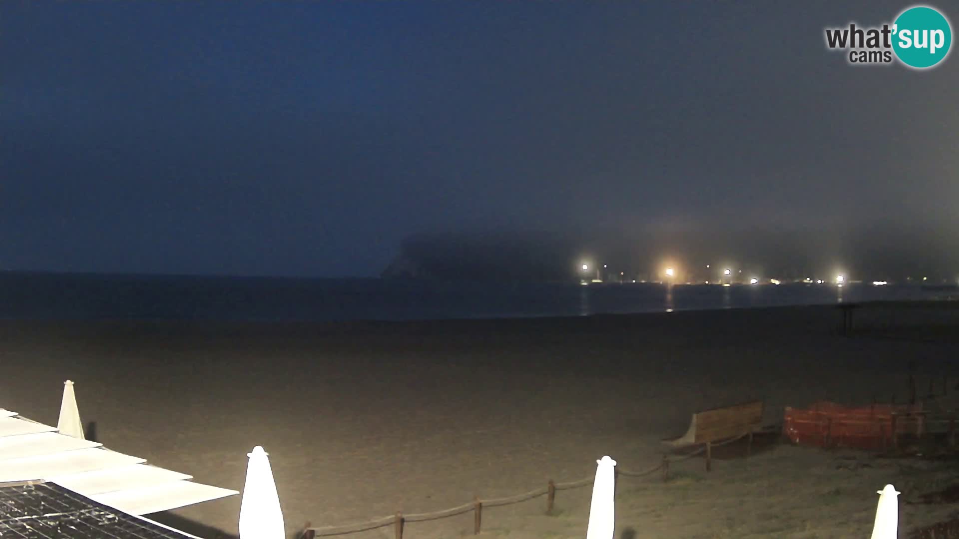 Poetto beach webcam | Cagliari | Sardinia