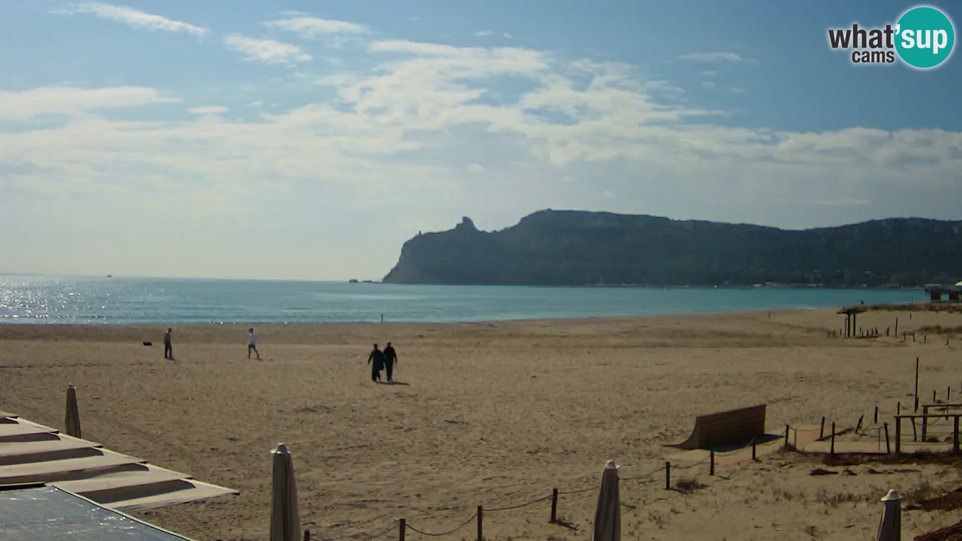 Poetto beach webcam | Cagliari | Sardinia